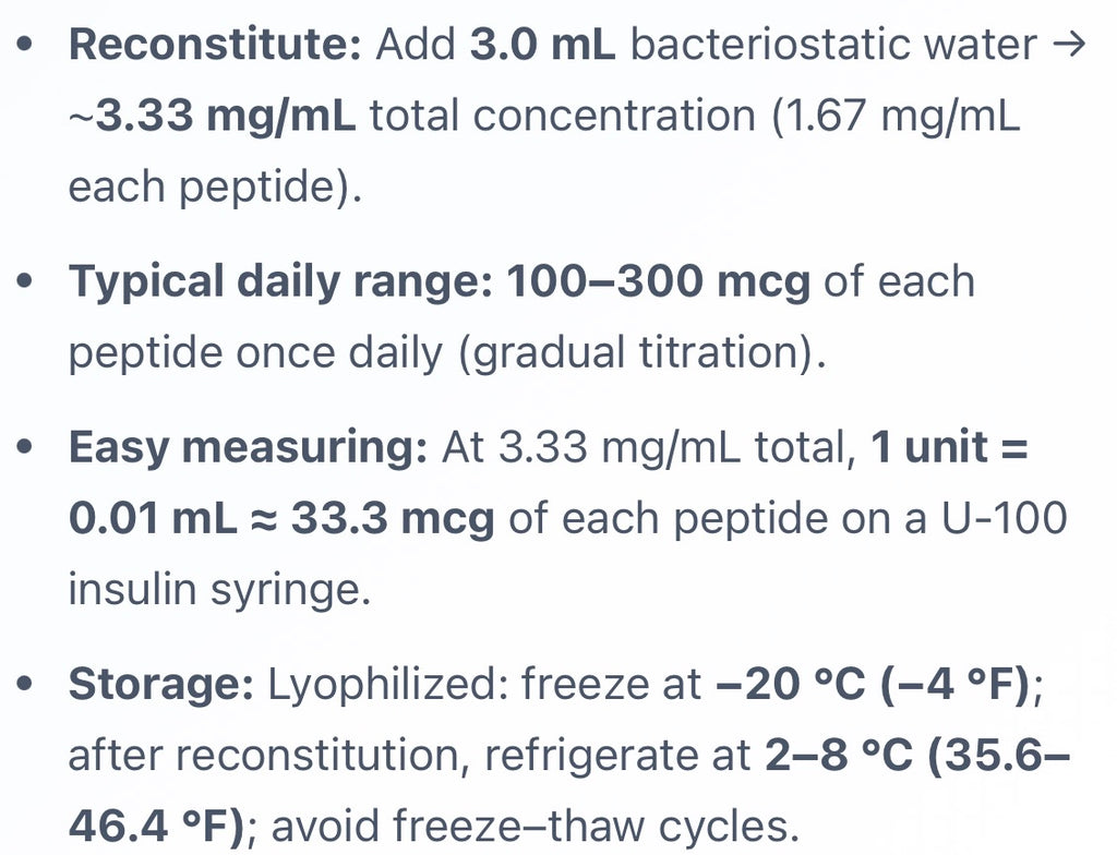 CJC 1295 Without DAC + IPA